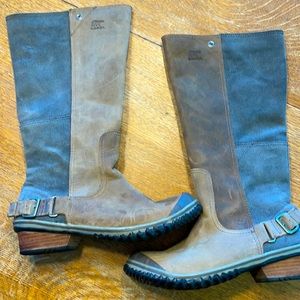 Women’s Sorel Slimpback Suede tall boots